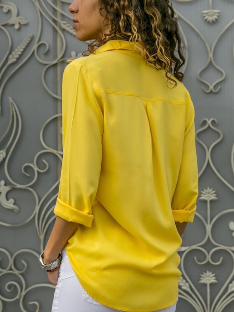 Women's Button Down Long Sleeve Shirt