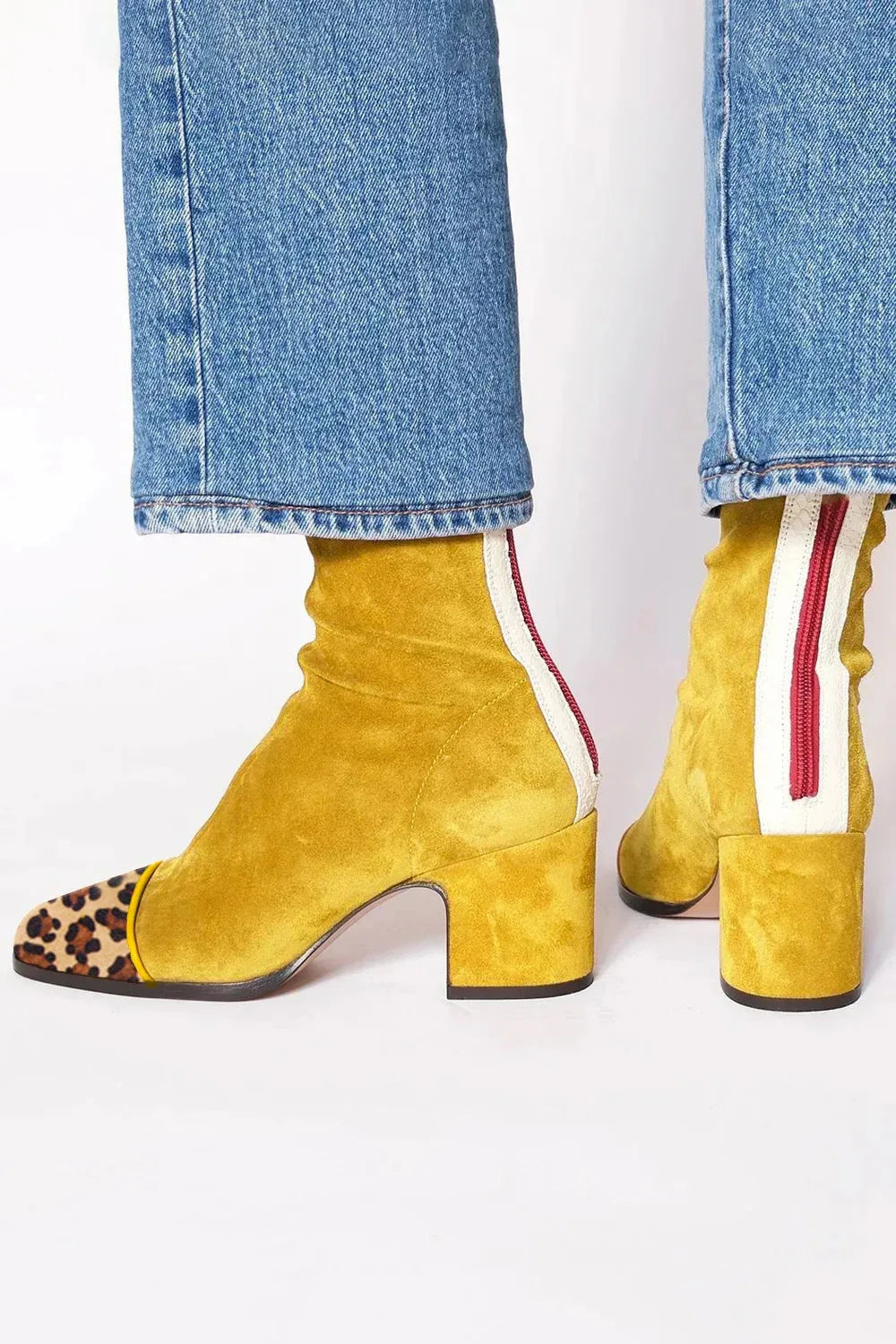 Scarlett™ | Square toe heeled boots 2