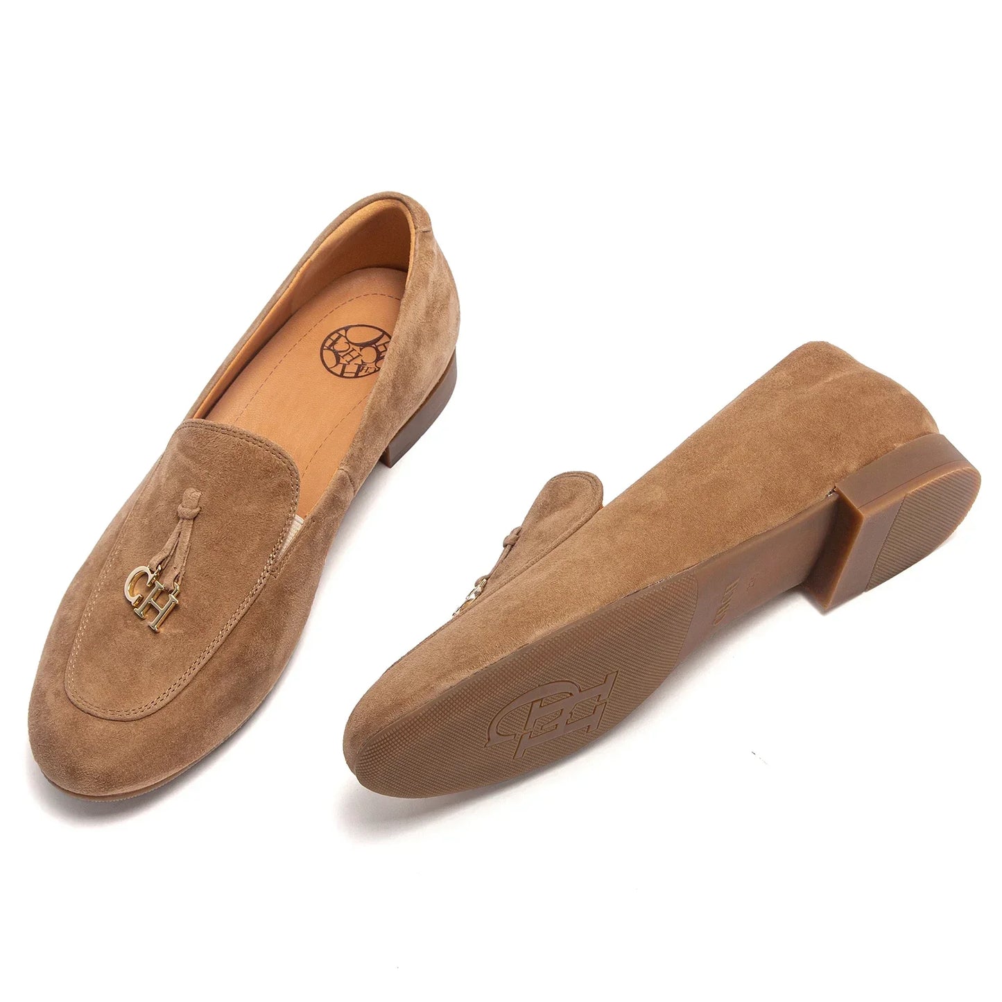 Women's Comfortable Sheep Leather Slip-On Ballet Flats