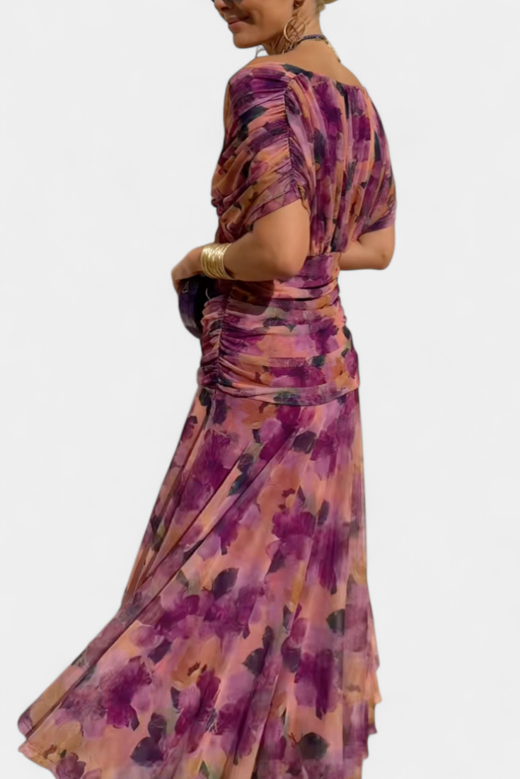Elegant Women's Velvet Sleeveless Dress with V-Neck
