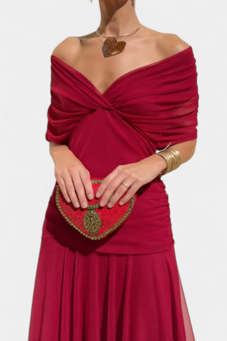 Elegant Women's Velvet Sleeveless Dress with V-Neck