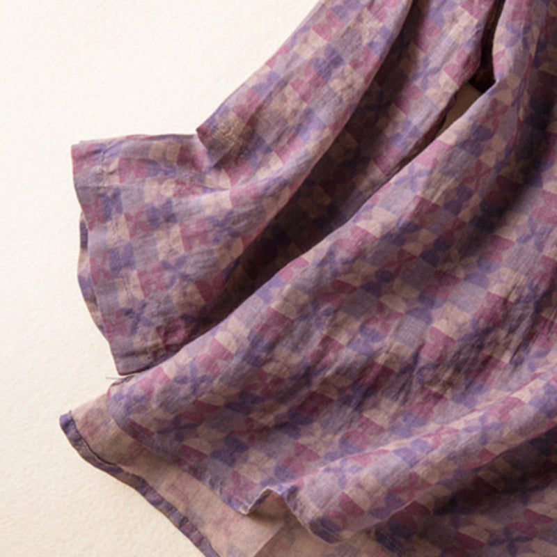 Camicia comoda con bottoni frontali