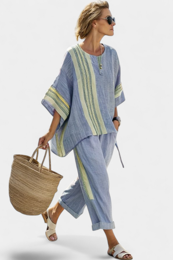 Sophie | Chic Oversized Lavender Loungewear Two Piece Set 7