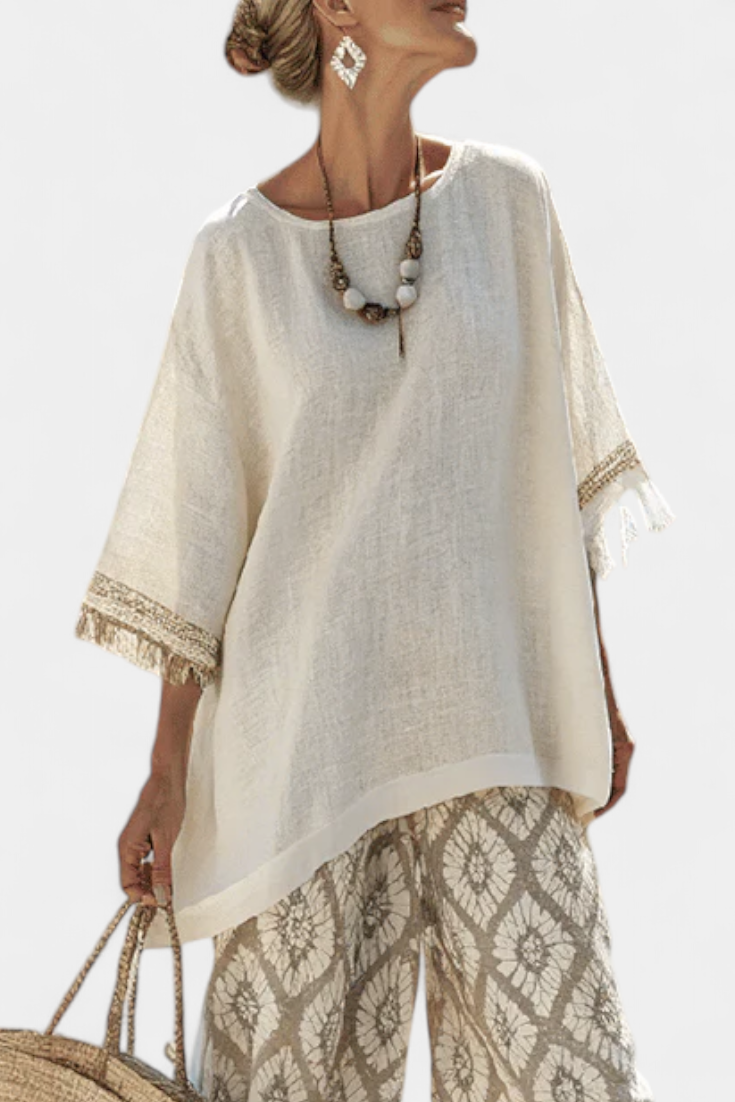 Sophie | Vibrant Casual Outfit with Relaxed Top and Pants 1