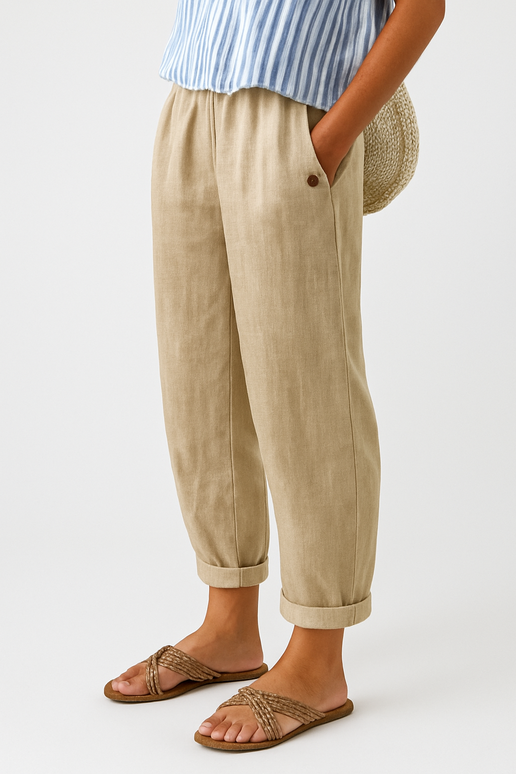 Wanda™ | Stylish Pants With Side Pockets 0
