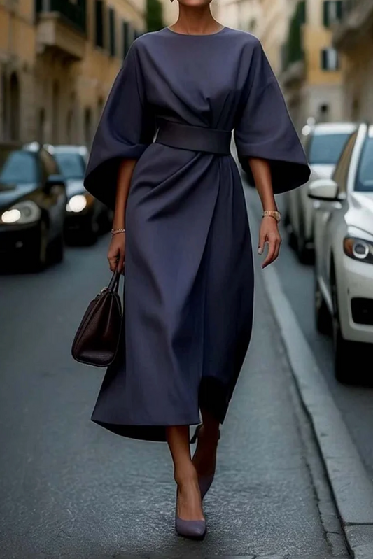 Wendy™ | Elegant Dress with Lantern Sleeves 0