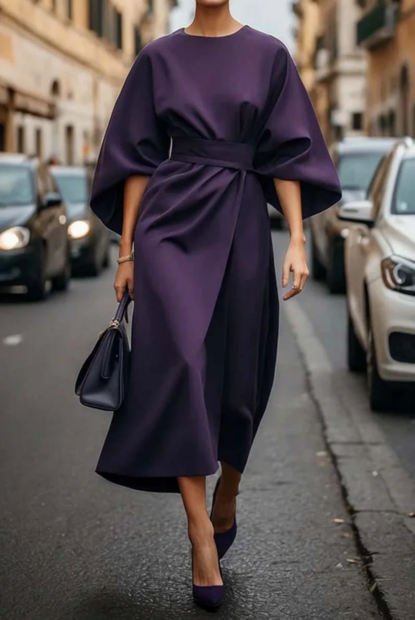 Wendy™ | Elegant Dress with Lantern Sleeves 6