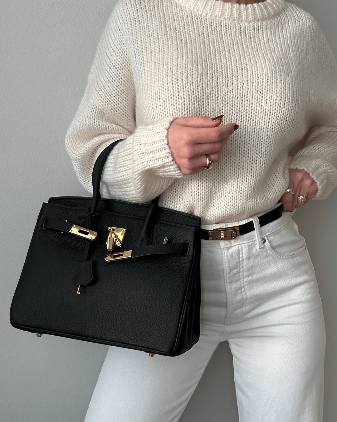 Women's High-Quality Vegan Suede Shopper | Elegant Spacious Tote Bag