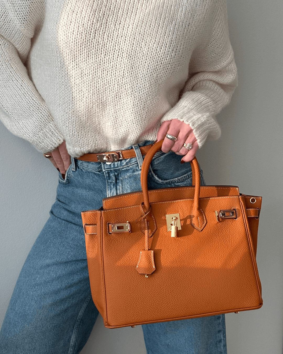 Women's High-Quality Vegan Suede Shopper | Elegant Spacious Tote Bag