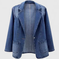 Women's Lightweight Casual Chic Straight Cut Jacket