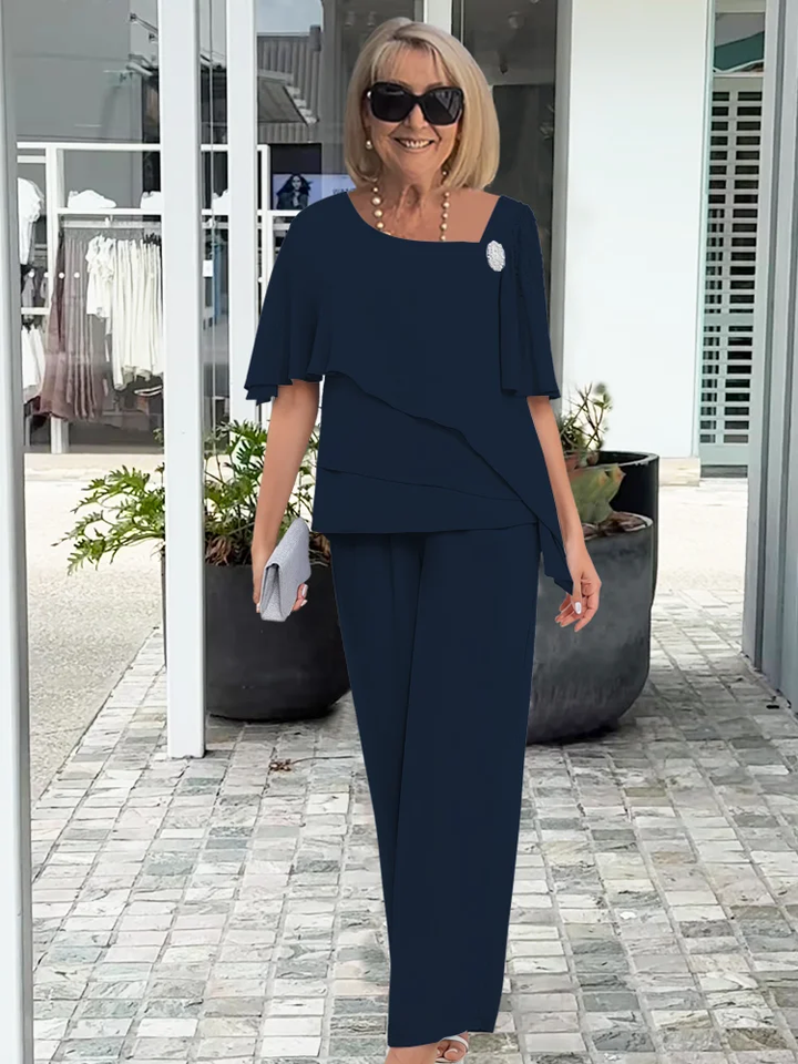 Set elegante da donna in velluto senza maniche e aderente – Estate  