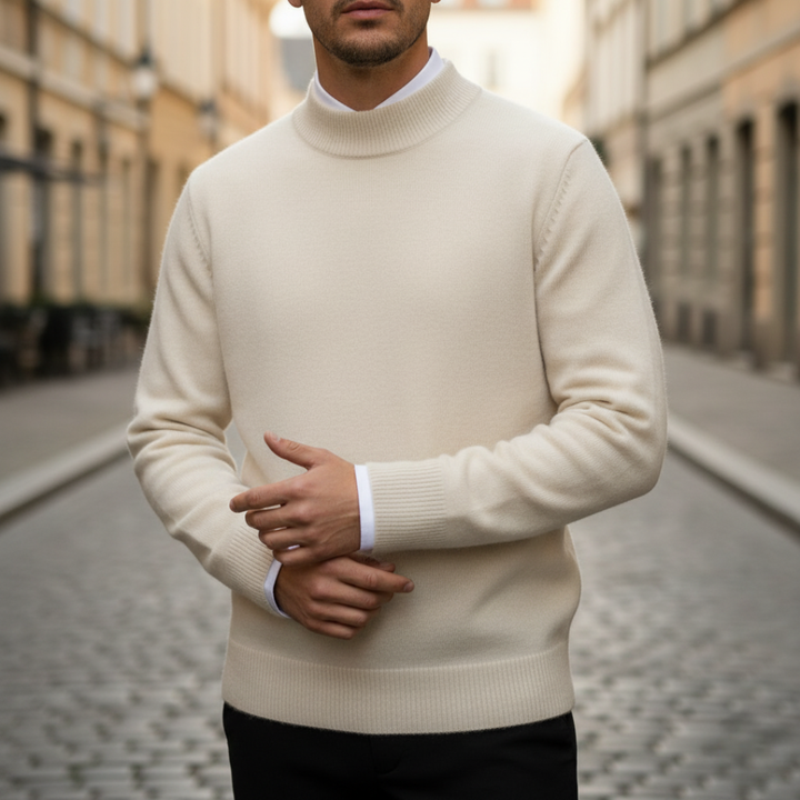 Men's High Neck Sweater