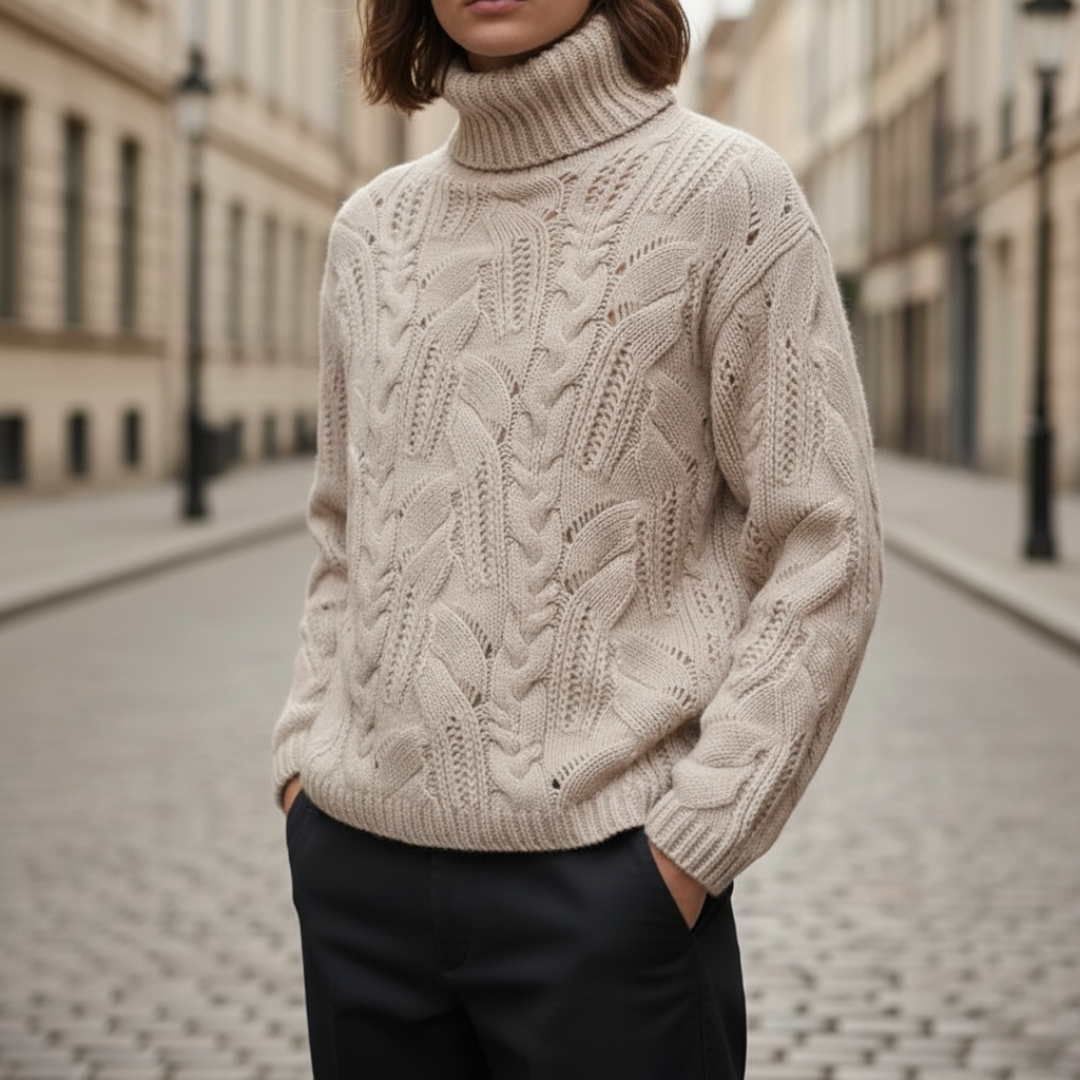 Women's High Neck Sweater