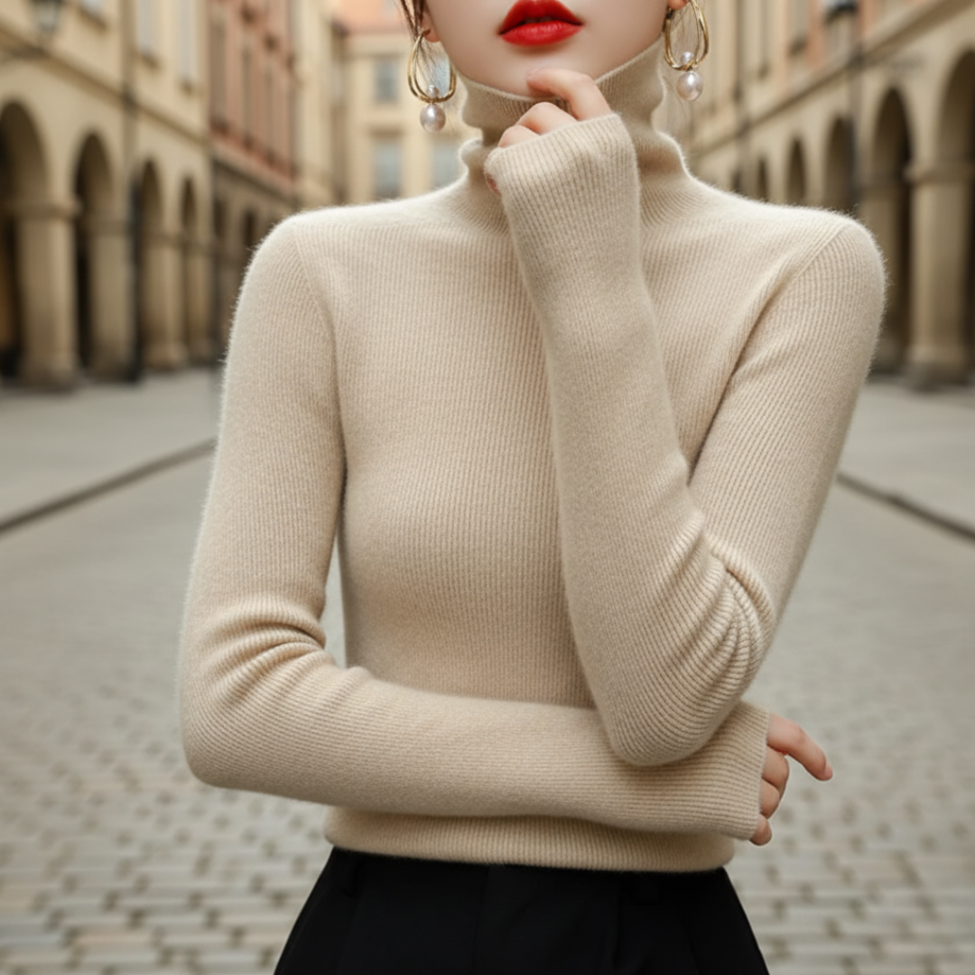 Women's Crew Neck Sweater in Soft Material