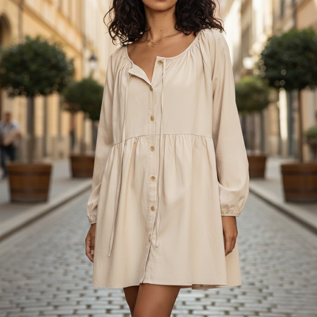 Modest Women's Long Sleeve Dress