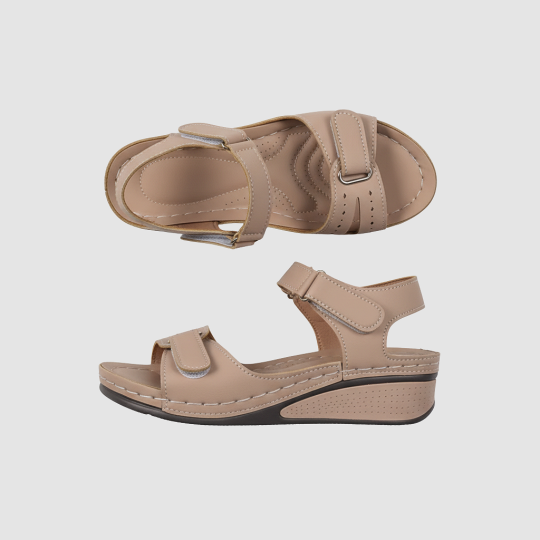 Women's sandals with strap