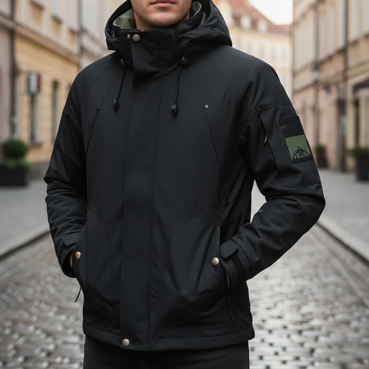 Men's Winter Jacket with Hood