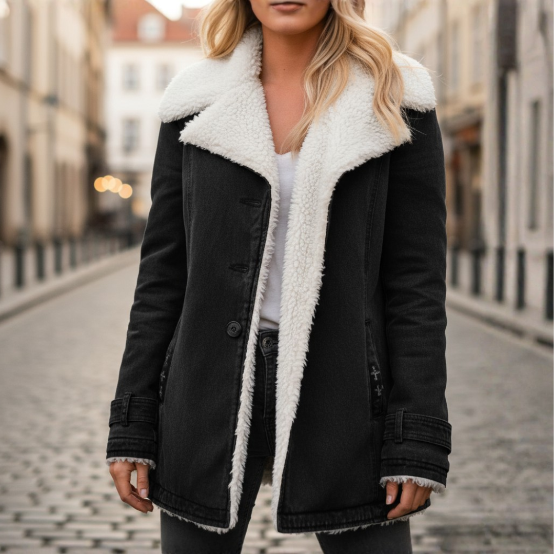 Women's Winter Jacket with Fur Collar – Warm and Comfortable Jacket