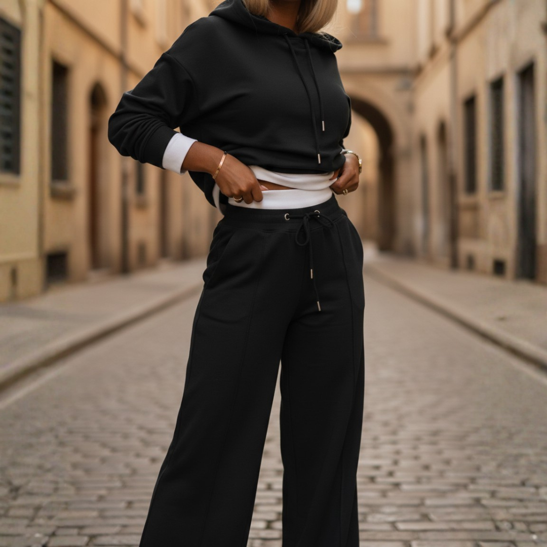 Complete Casual Women's Tracksuit with Hood