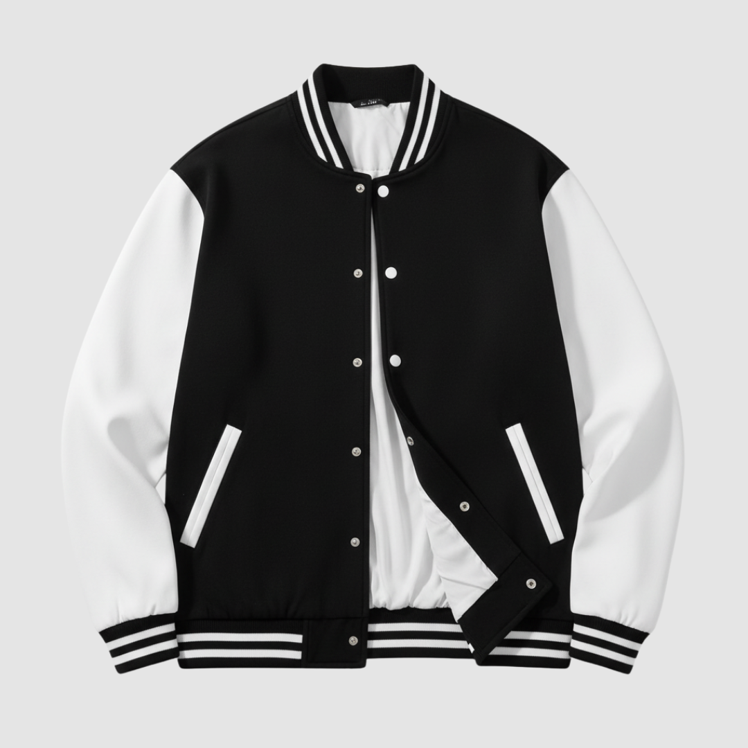 Men's Bicolor Varsity Jacket
