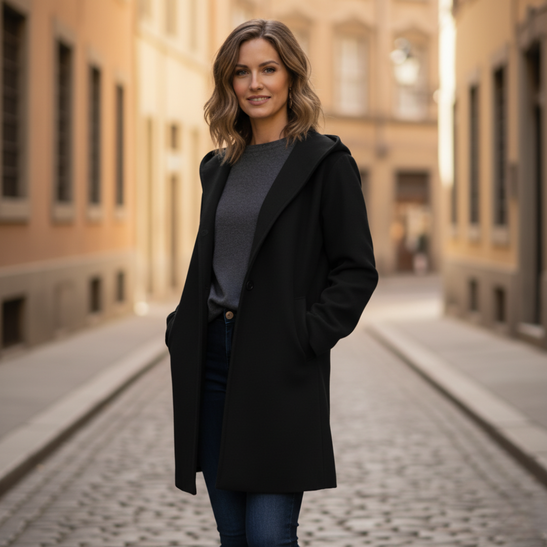 Women's Hooded Jacket in Durable Fabric