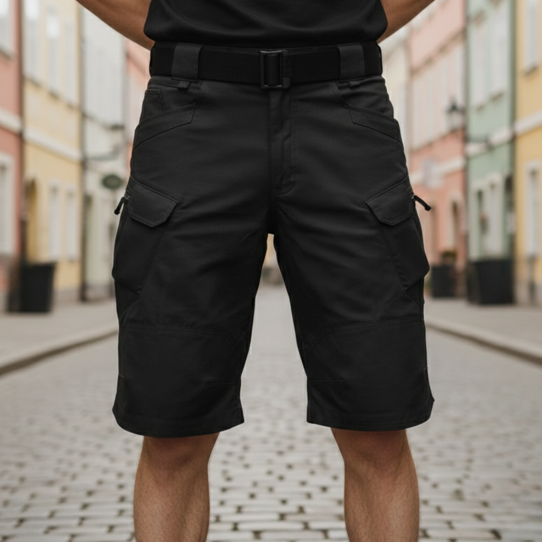 Men's Summer Tactical Cargo Shorts - Water-Repellent