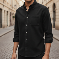 Camicia da uomo con tasca