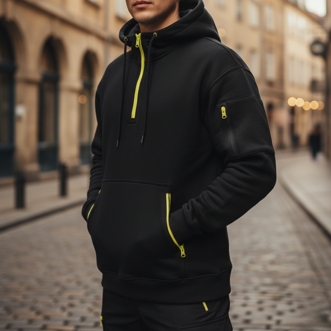 Men's Zip-Up Hoodie