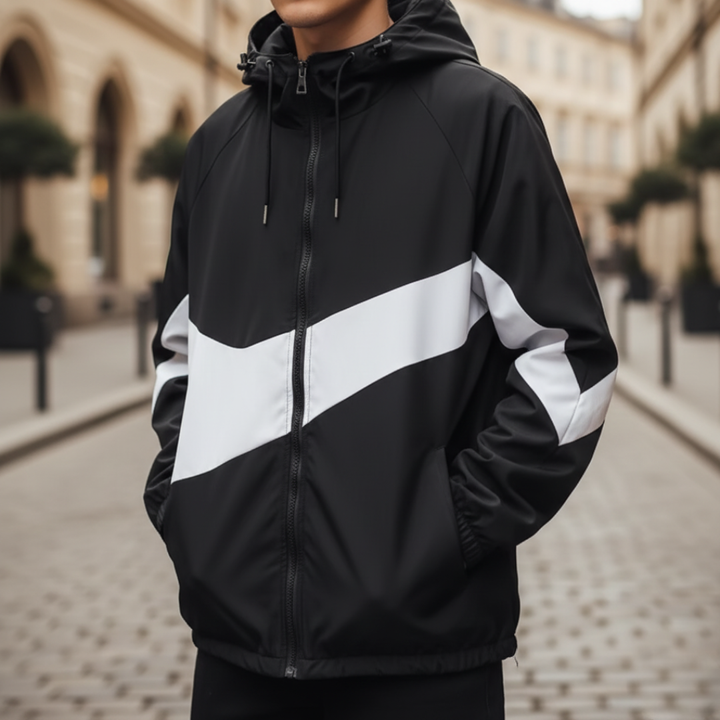 Men's Sports Jacket in Technical Fabric