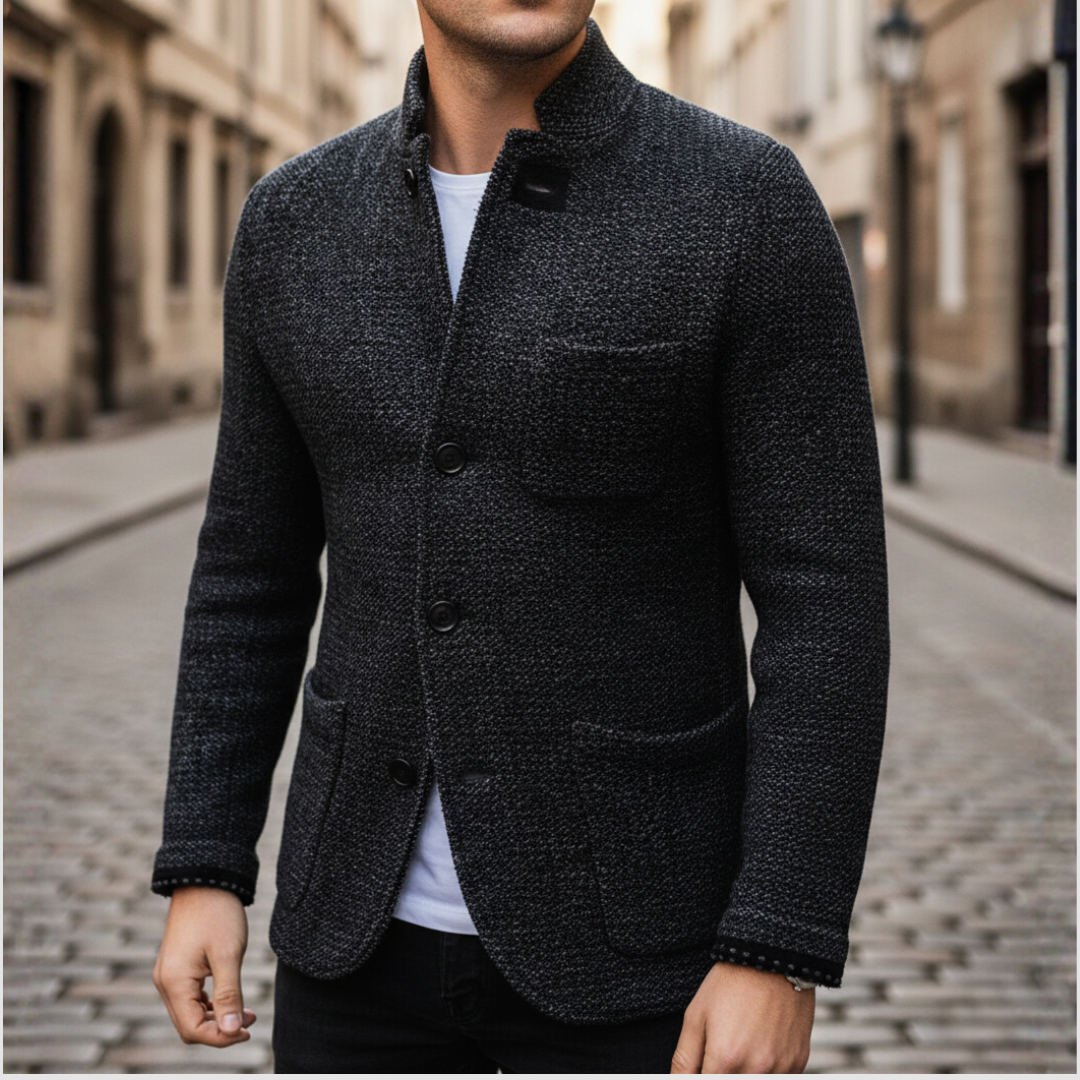 Men's Slim Fit Durable Fabric Jacket