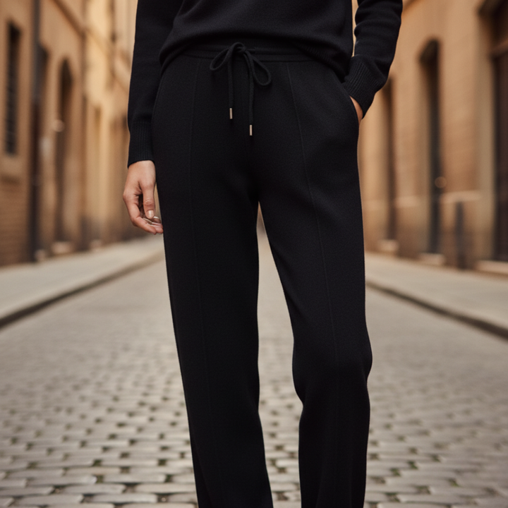 Pantaloni da donna in tessuto morbido