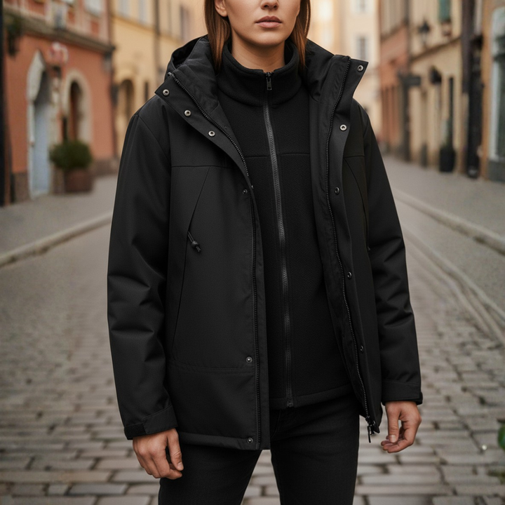 Women's Waterproof Jacket with Hood