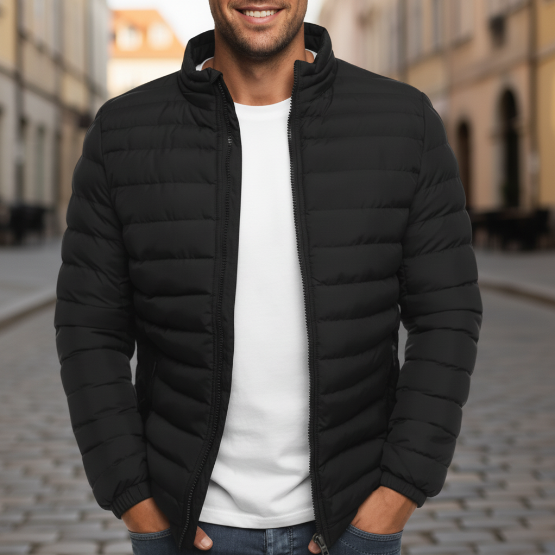 Men's Down Jacket Made of Durable Material