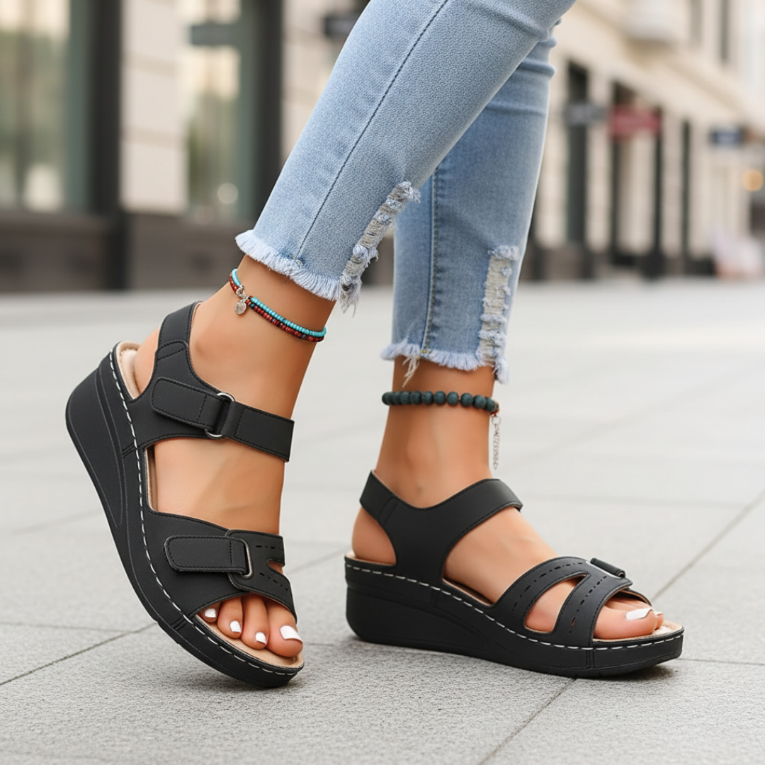 Women's Lightweight Summer Wedge and Platform Sandals