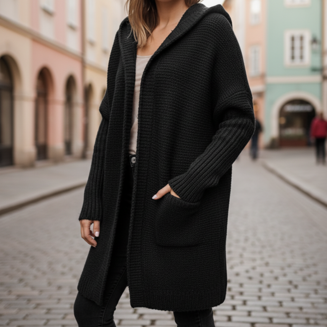 Women's Hooded Cardigan