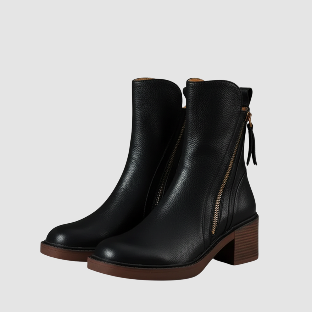 Women's Boots with Zipper