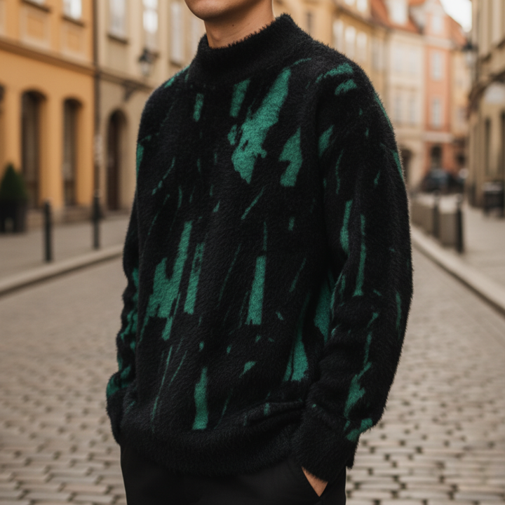 Men's High Neck Sweater