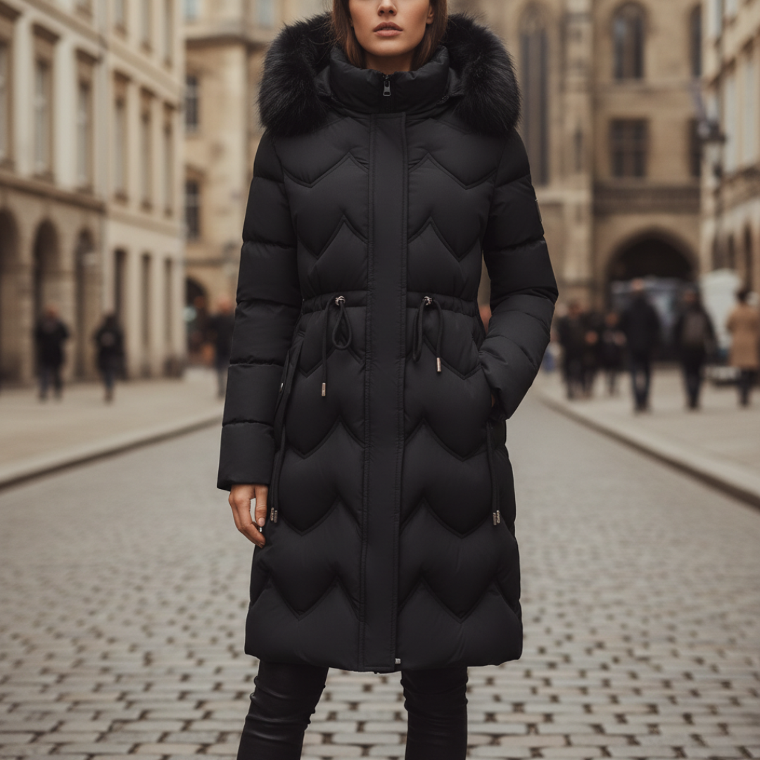 Women's Winter Waterproof Down Jacket with Hood