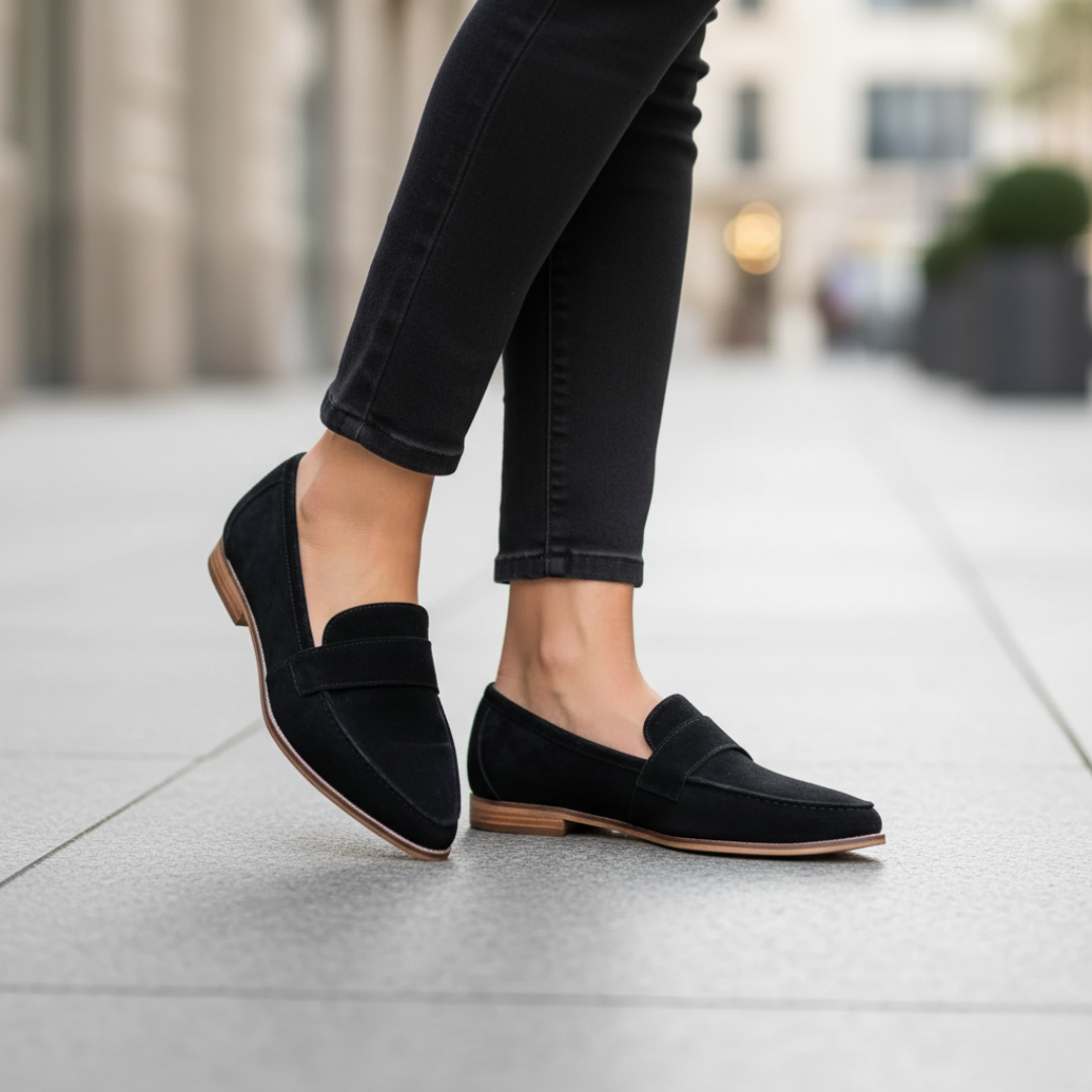 Orthopedic Women's Moccasins in Eco-Leather