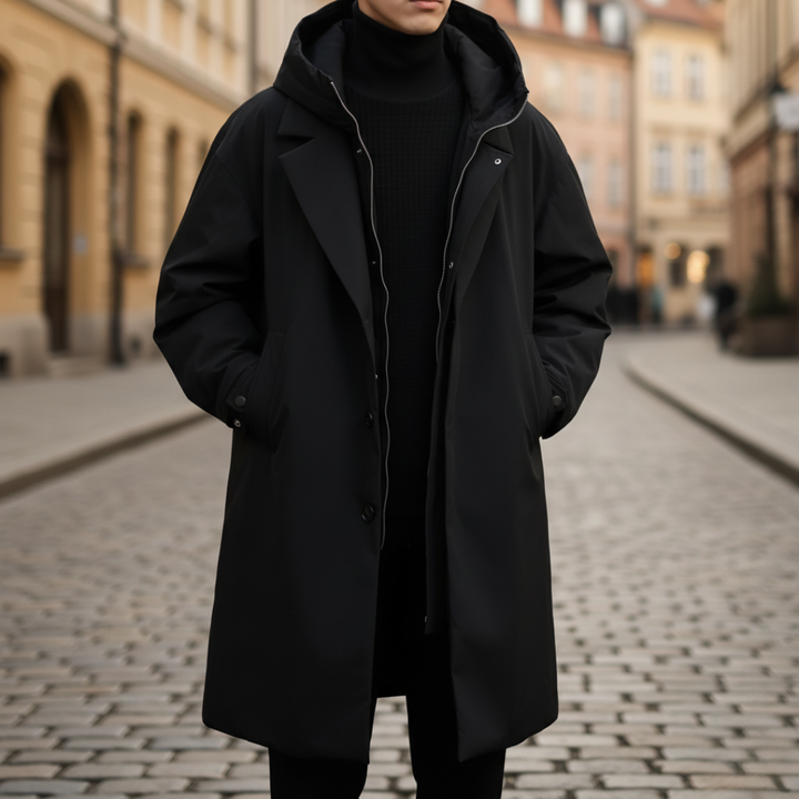 Men's Waterproof Coat with Hood