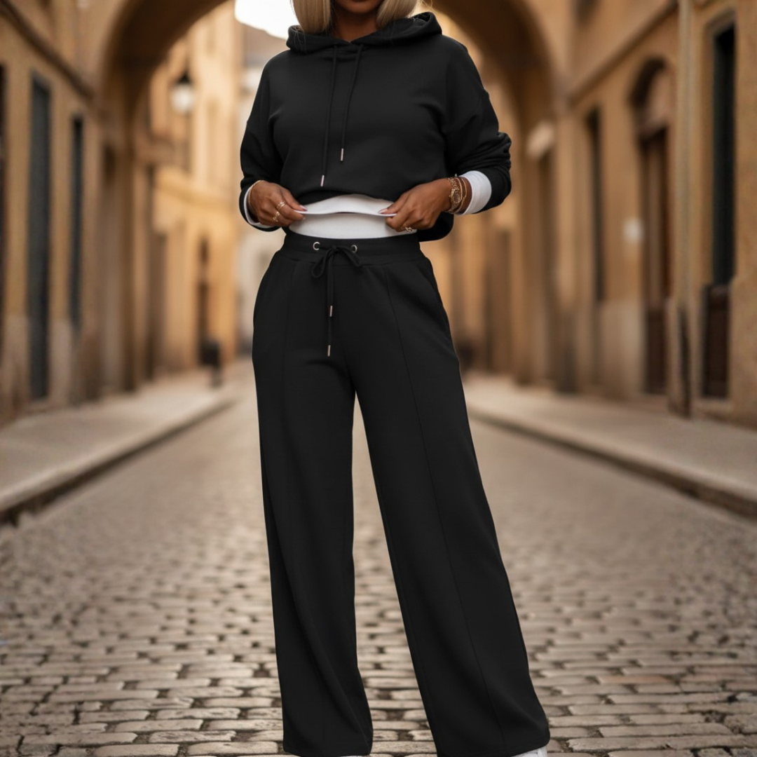 Women's Soft Fabric 2-Piece Tracksuit