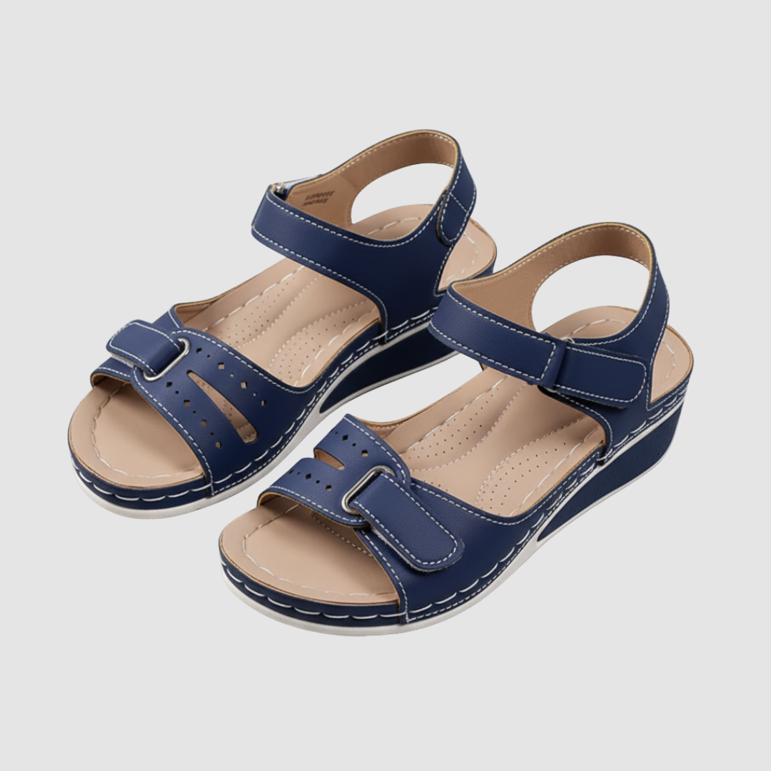 Women's sandals with strap