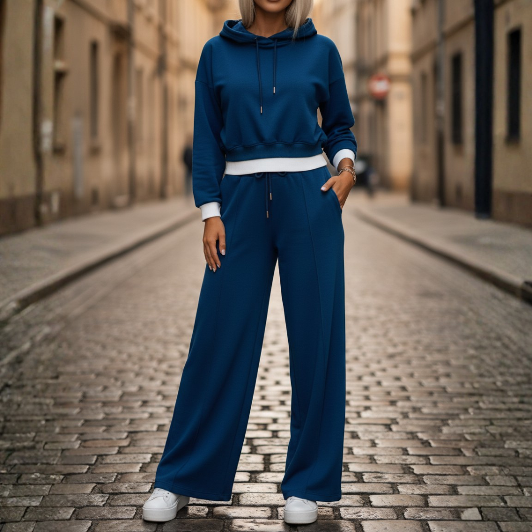 Women's Soft Fabric 2-Piece Tracksuit