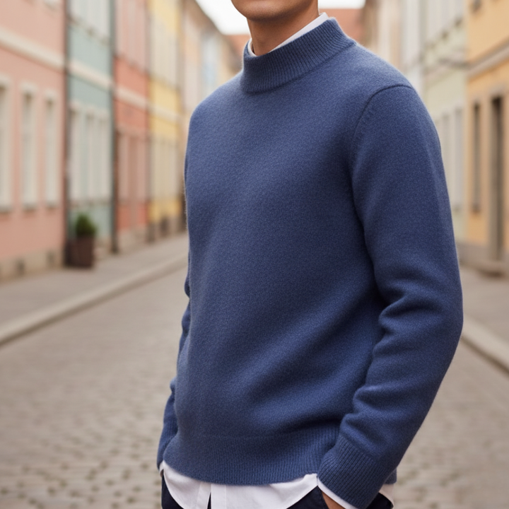 Men's High Neck Sweater