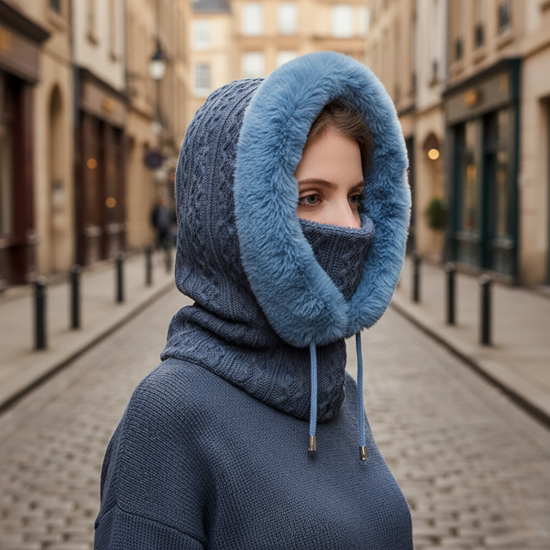 Women's Soft Winter Balaclava with Hood