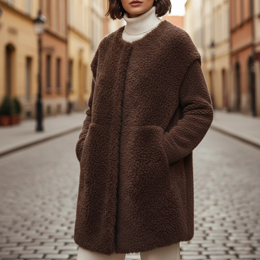 Women's Synthetic Fur Coat