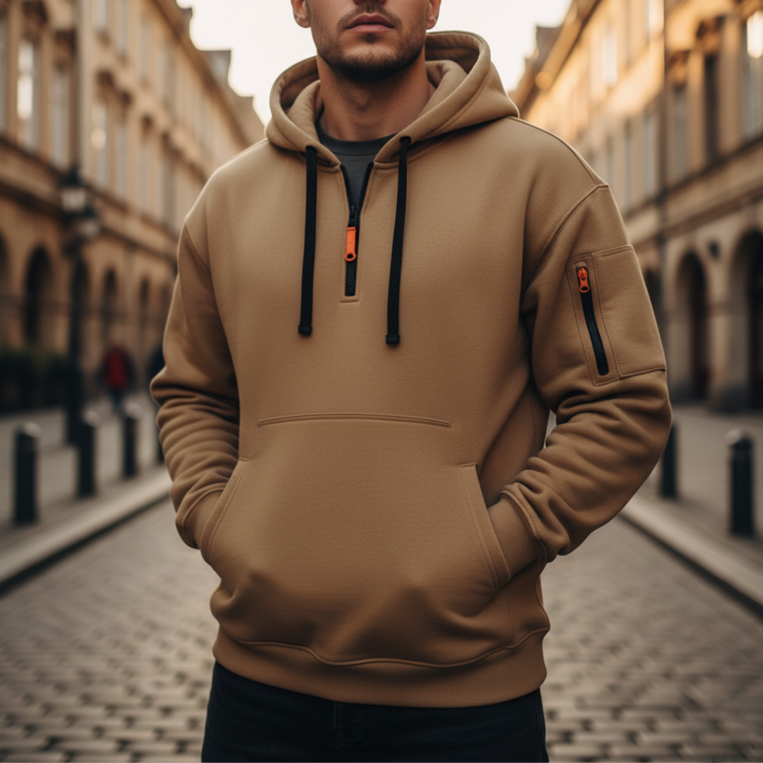 Men's Zip-Up Hoodie
