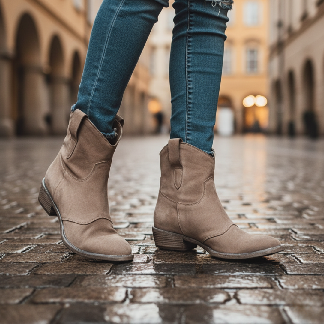Women's Chelsea Boots in Faux Leather Available