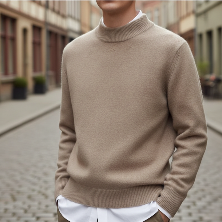 Men's High Neck Sweater