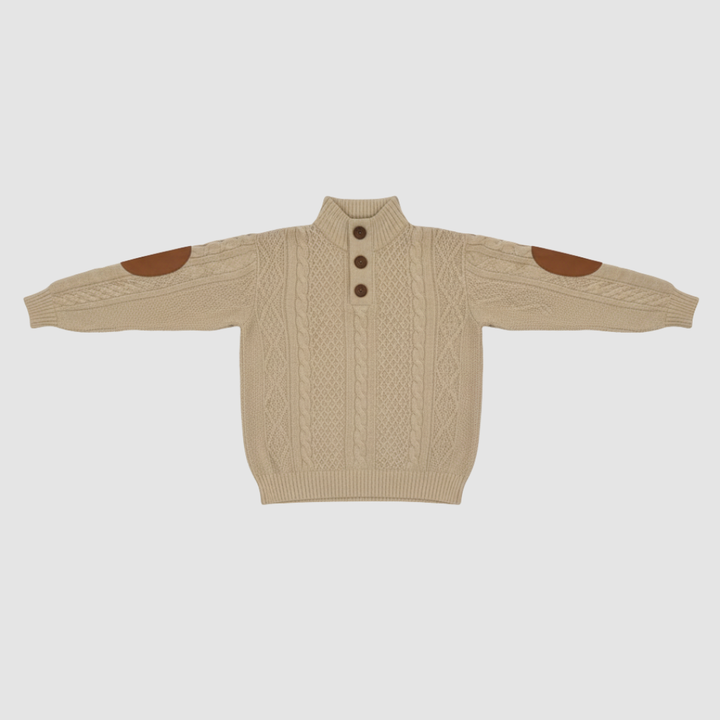 Casual Men's Knit Blazer, Single-Breasted